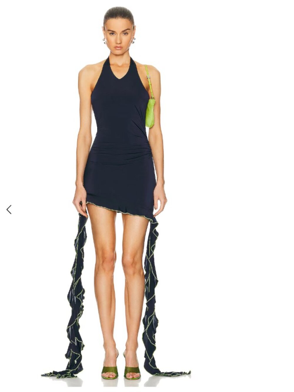 SIEDRES Lexa Ruffle Detail Mini Dress